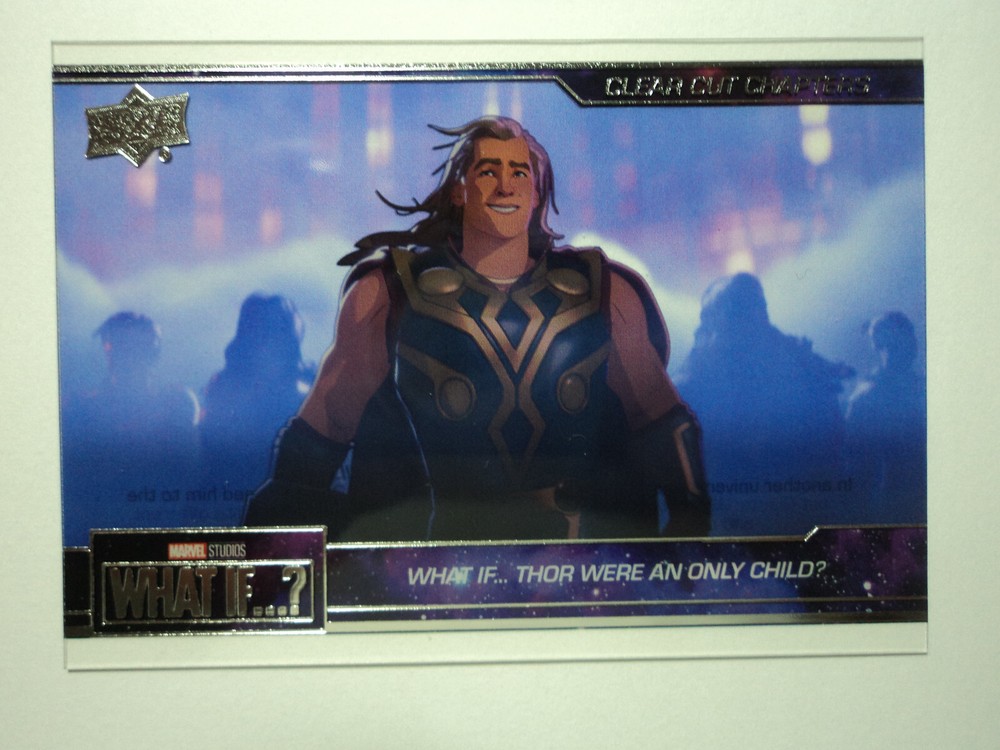 2023 Upper Deck Marvel What If Clear Cut Chapters Episode 7 Card 55