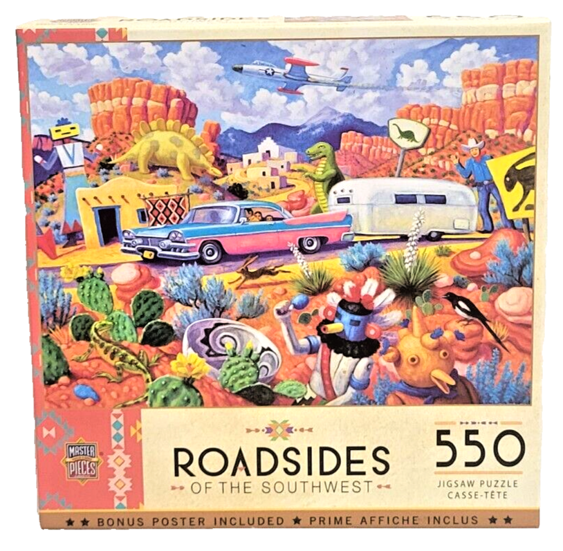 MasterPieces ~ ROADSIDES OF THE SOUTHWEST by Stephen Morath 550 pcs 24