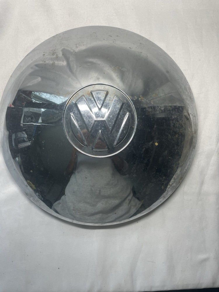 vw Vanagon Beetle Wheel  Cover  11” Chrome Used Fast Shipping