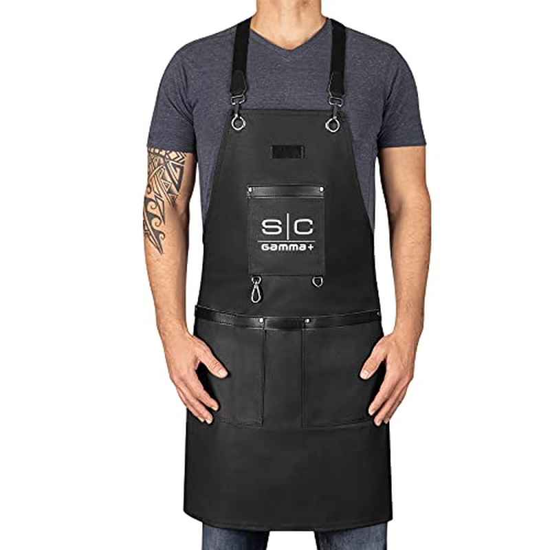 Stylecraft Heavy Weight Waterproof Professional Barber-Salon Apron Cross Back St