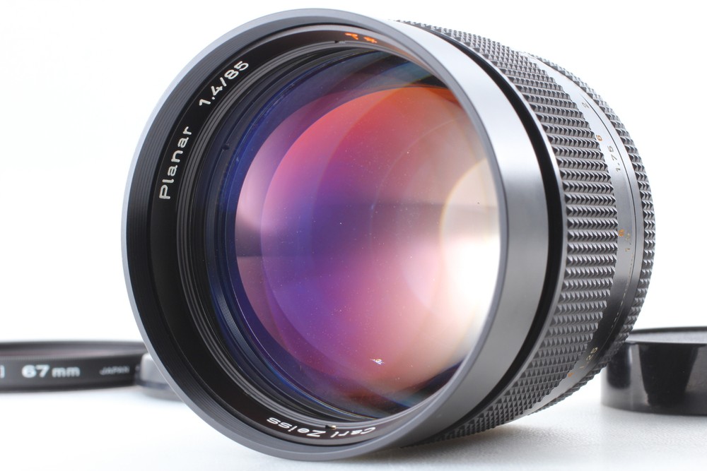 Exc Cond Contax Carl Zeiss Planar 85mm f1.4 AEG CY Mount Japan