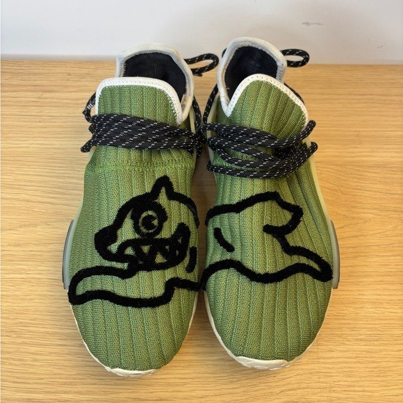 Adidas Pharrell Williams Hu NMD BBC Ice Cream Running Dog Green GZ1664 Mens