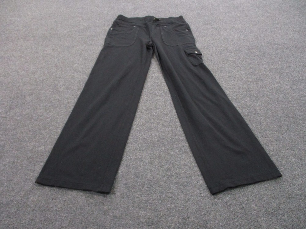 Kuhl Joggers Womens 10 Black Cargo Sweatpants Outdoors Hiking Stretch Climbing