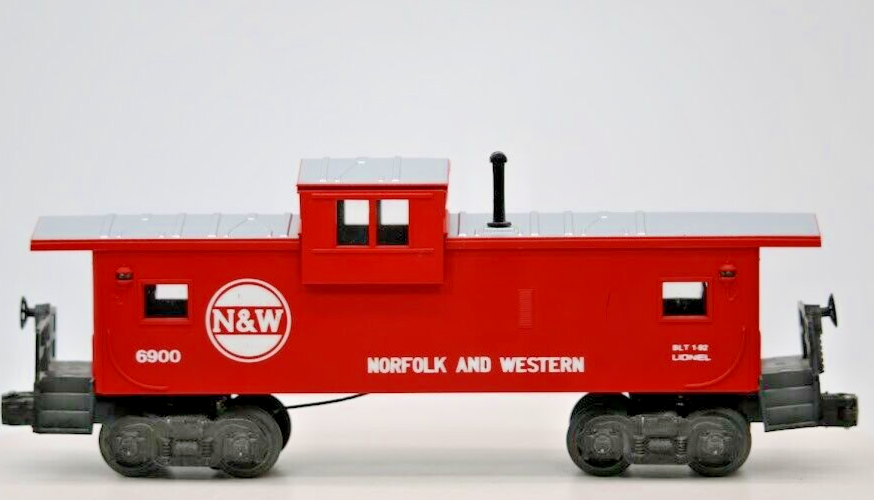 Lionel O Gauge N&W Extended Vision Caboose Lighted 1:48 Limited Edition