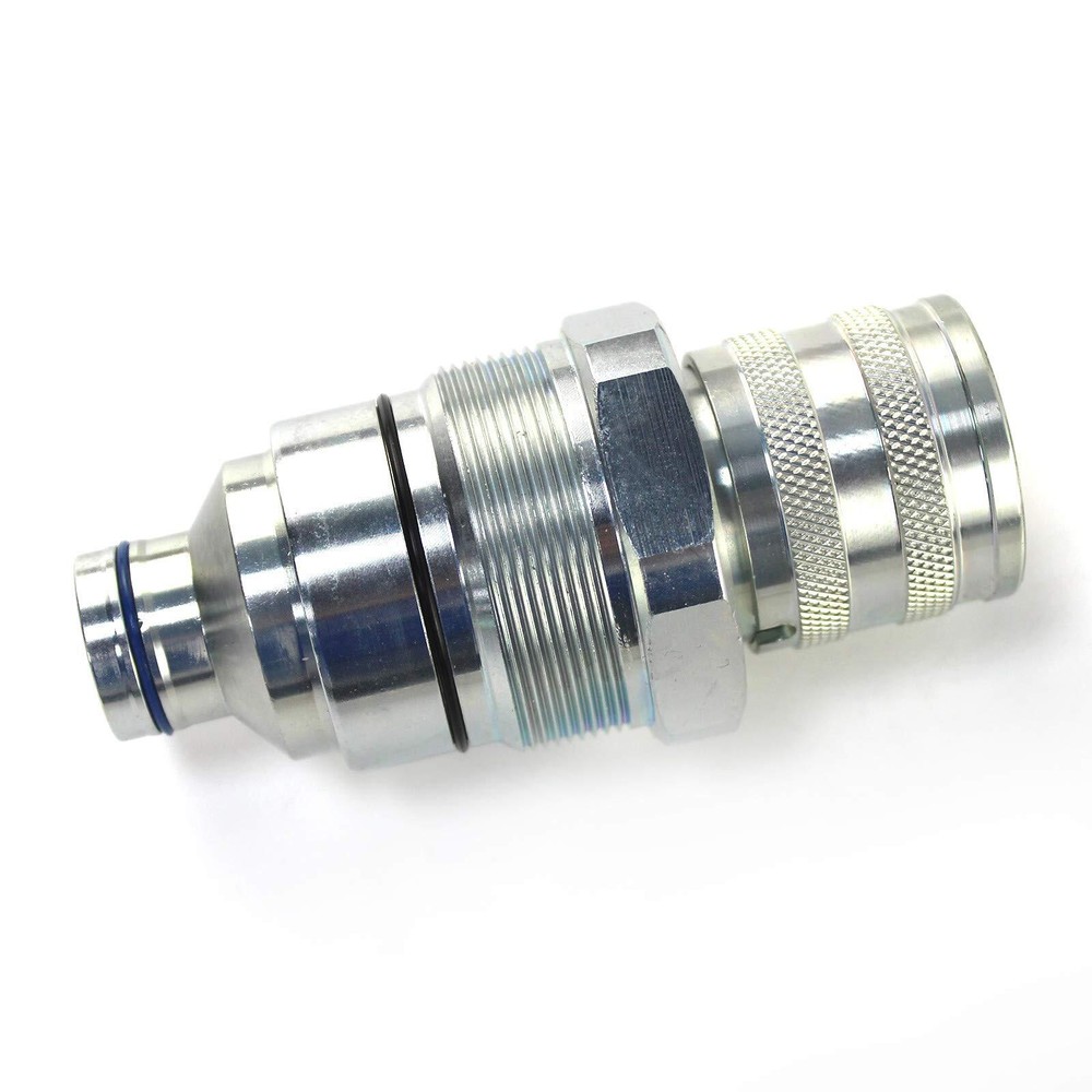 AT406475 7246802 Hydraulic Female Flat Face Quick Connect Coupler 48mm Thread...
