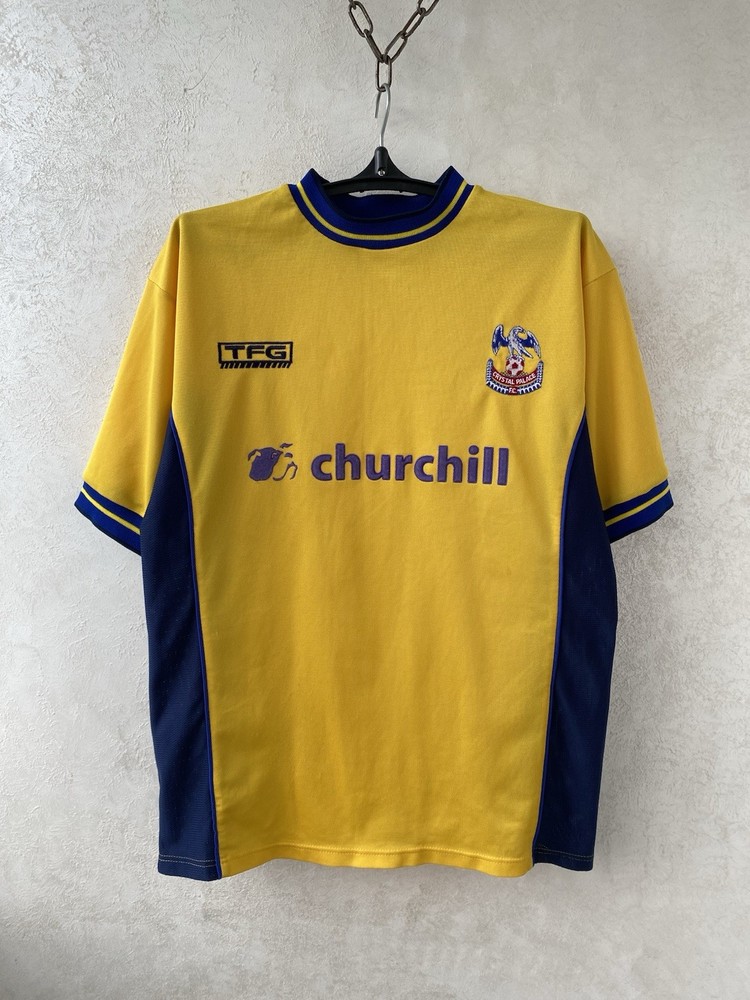 Crystal Palace 2000-01 Away Football Jersey Shirt TFG Sports Size M