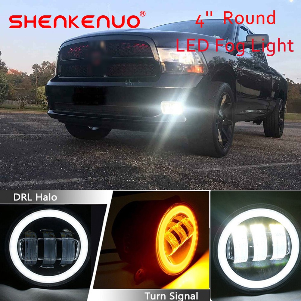 For 2012 2013 2014 Ford Focus Front Bumper LED Fog Lights Lamps Pair w/cover