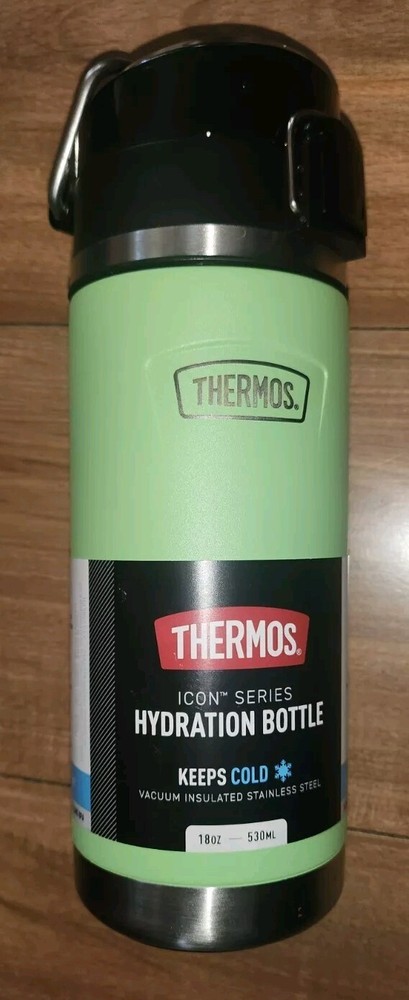 Thermos icon series hydration bottle ..lime Green.  18oz