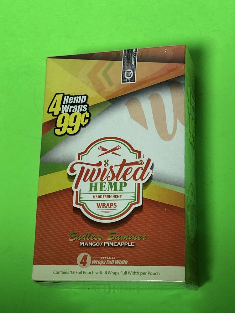 FREE GIFT Endless Summer Mango Pineapple 60 High Quality Twisted Hemp Papers