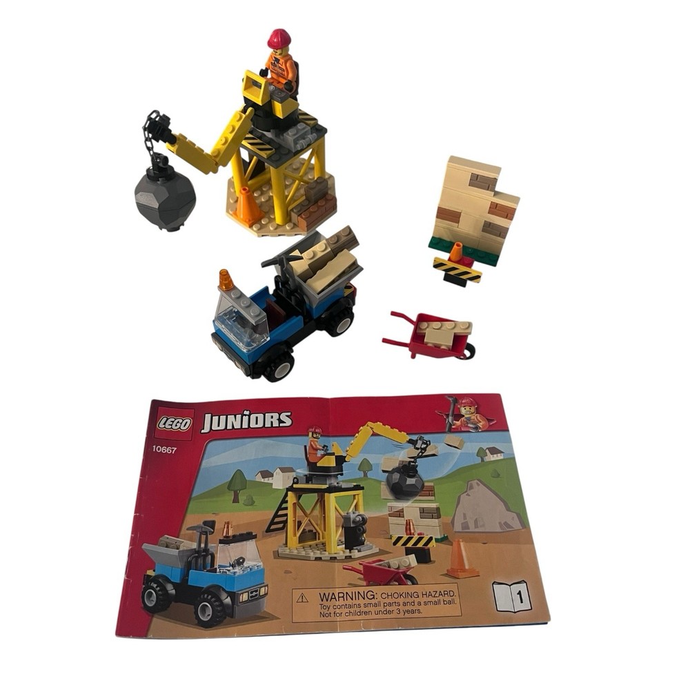 Lego Juniors Construction Site Set 10667 (Incomplete; Missing Ladder)