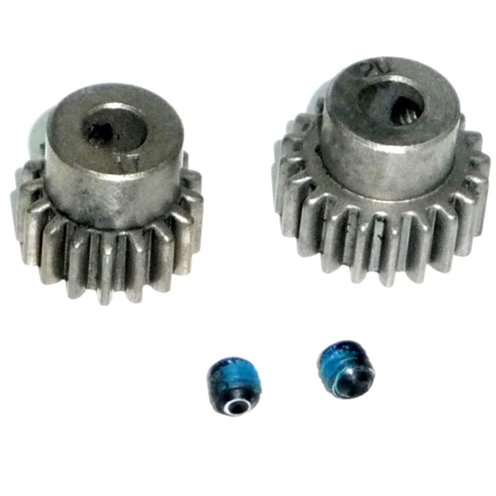 Traxxas E-Maxx Brushless * 17T & 20T 0.8 METRIC PITCH PINION GEARS & SET SCREWS