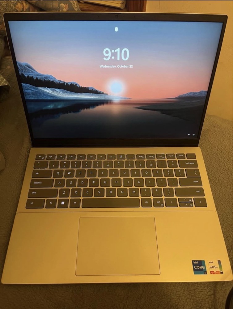 Dell Silver Laptop Notebook PC Intel Core i7 Integrated Iris Xe Graphics Windows