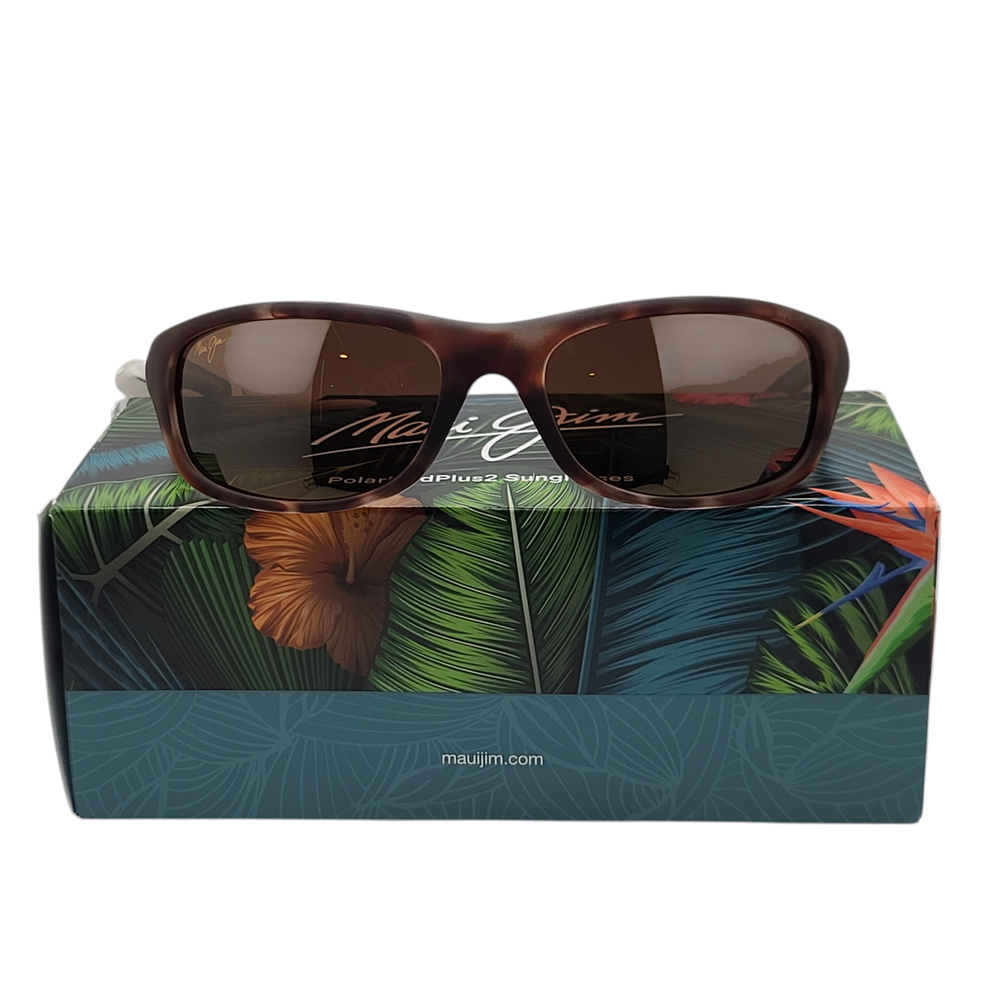 Maui Jim Kipahulu MJ279-10MR Matte Tortoise/HCL Bronze Polarized 59mm Sunglasses