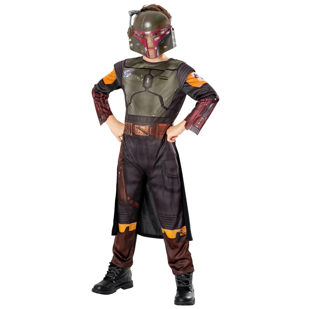 Boba Fett Star Wars Mandalorian Child Costume Cosplay Jumpsuit - Rubie's 301353