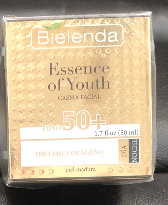 Bielenda Anti-Wrinkle Face Cream for Mature Skin 50+ Hydrating Youth Treatment