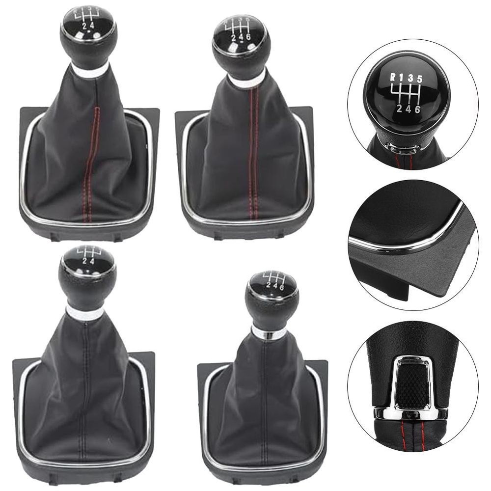 Gear Shift Knob Gaiter Boot Cover Fits For Golf Models For MK5 and MK6