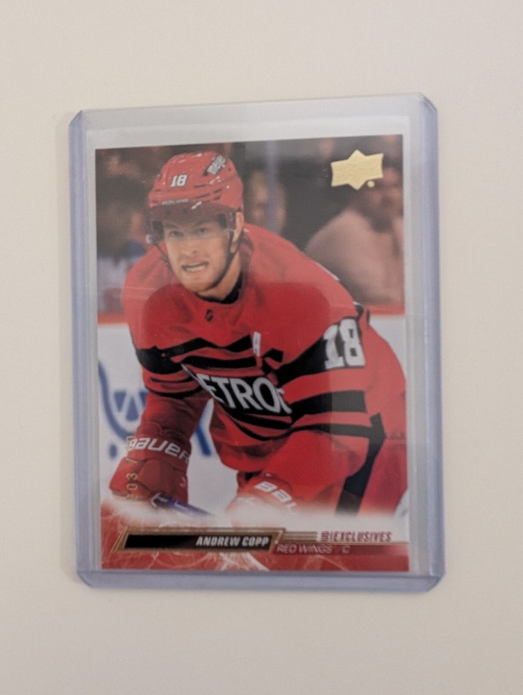 2022-23 Upper Deck Extended Series Andrew Copp Exclusive Card 003/100