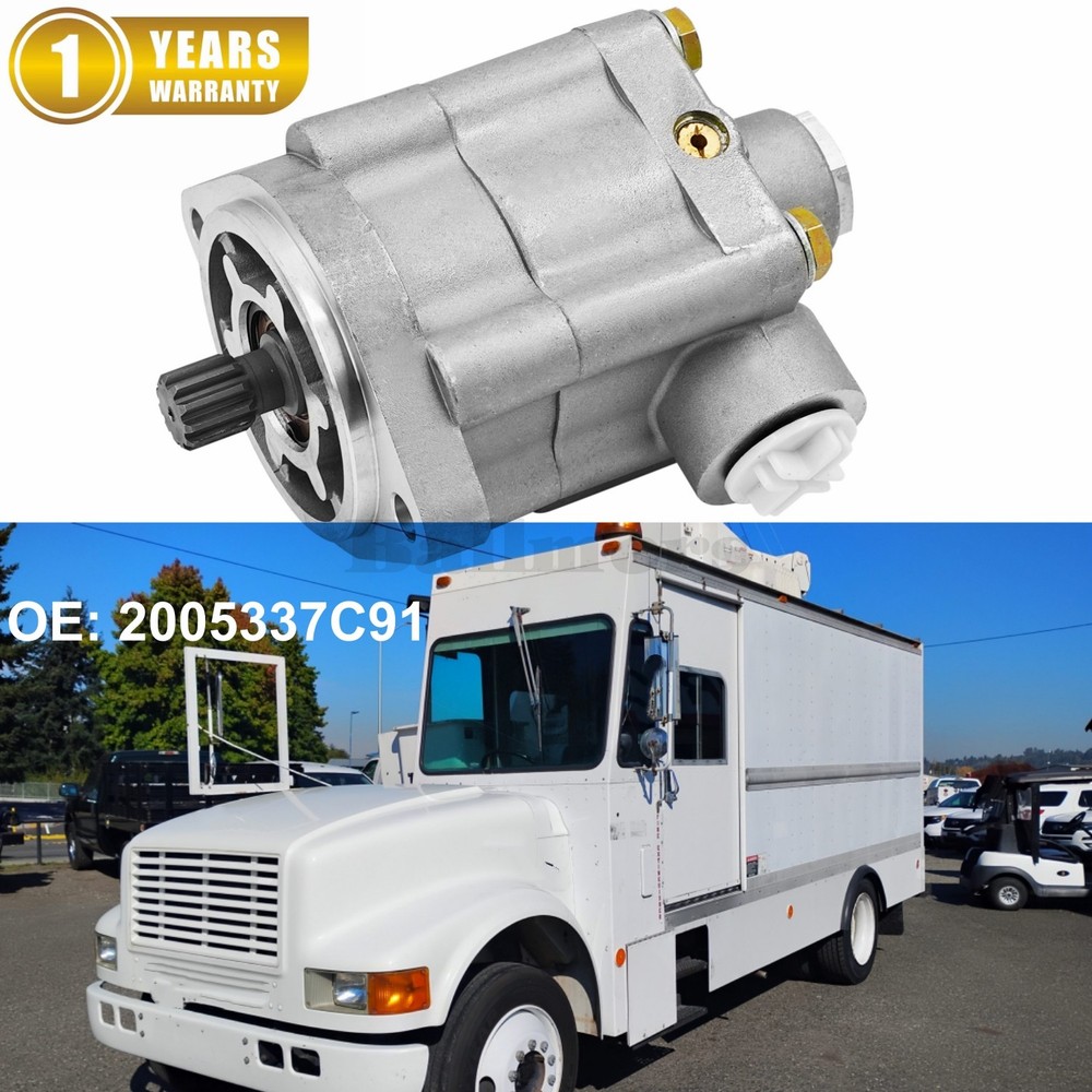 New Power Steering Pump 2005337C91 For International Navistar DT466 542032010