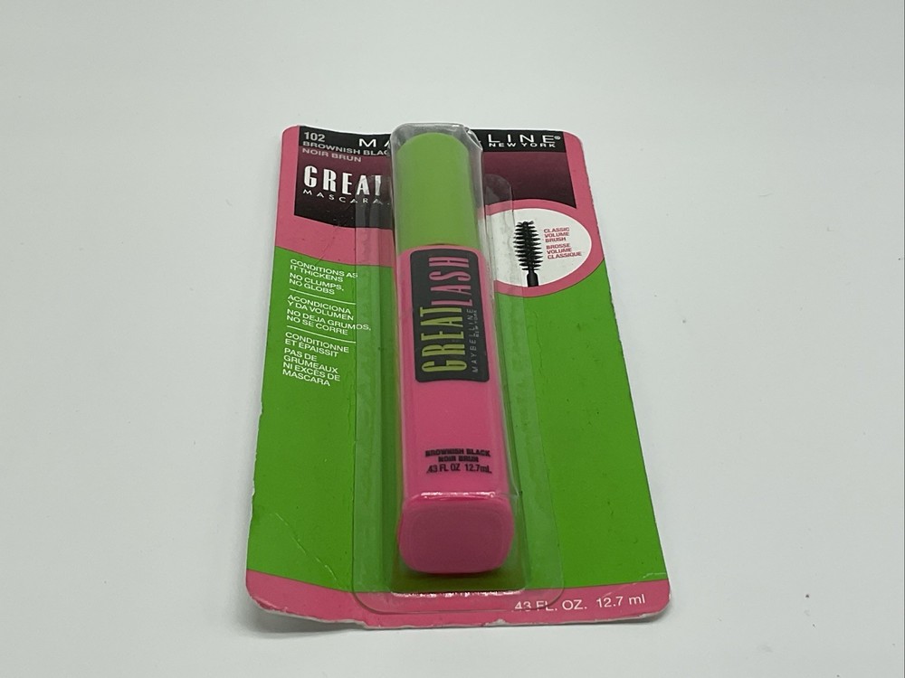 Maybelline Great Lash Washable Mascara 3 Pack in Brownish Black 0.43 Oz