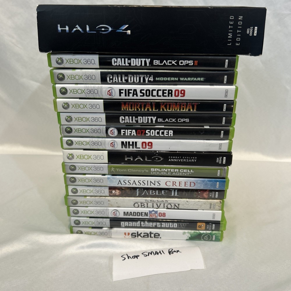 Lot of 16 Xbox 360 Video Games! Fast Ship