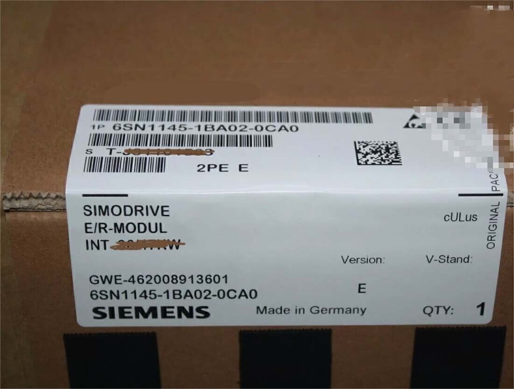 6SN1 145-1BA02-0CA0 NEU SIEMENS 6SN1145-1BA02-0CA0 SIMODRIVE 611 Feedback Module