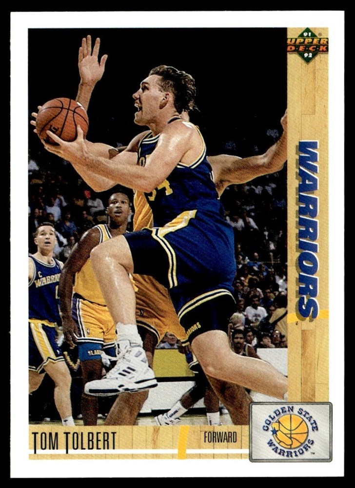 1991-92 Upper Deck Tom Tolbert Golden State Warriors #283