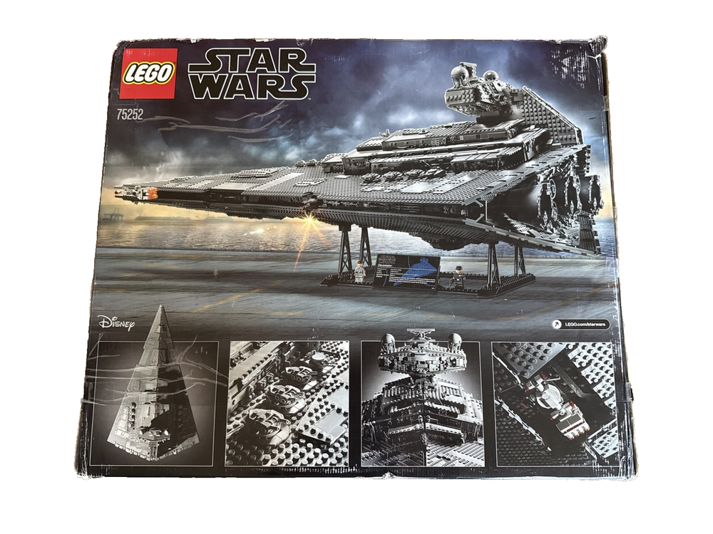 LEGO Star Wars Imperial Star Destroyer 75252 with Box and Instruction Booklet