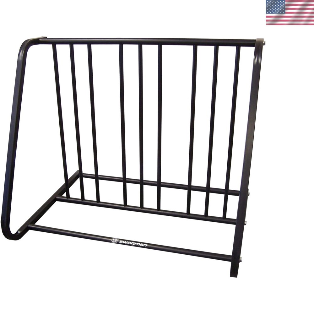 Elegant Park City 6-Bike Rack Stand with Quick Assembly and Corrosion-Resistant Design