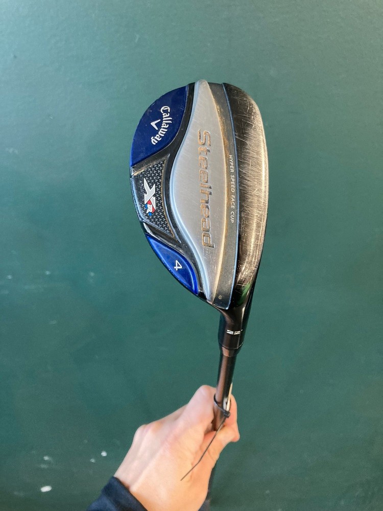 Used Callaway Steelhead XR RH 4 Hybrid Senior Flex Golf Club