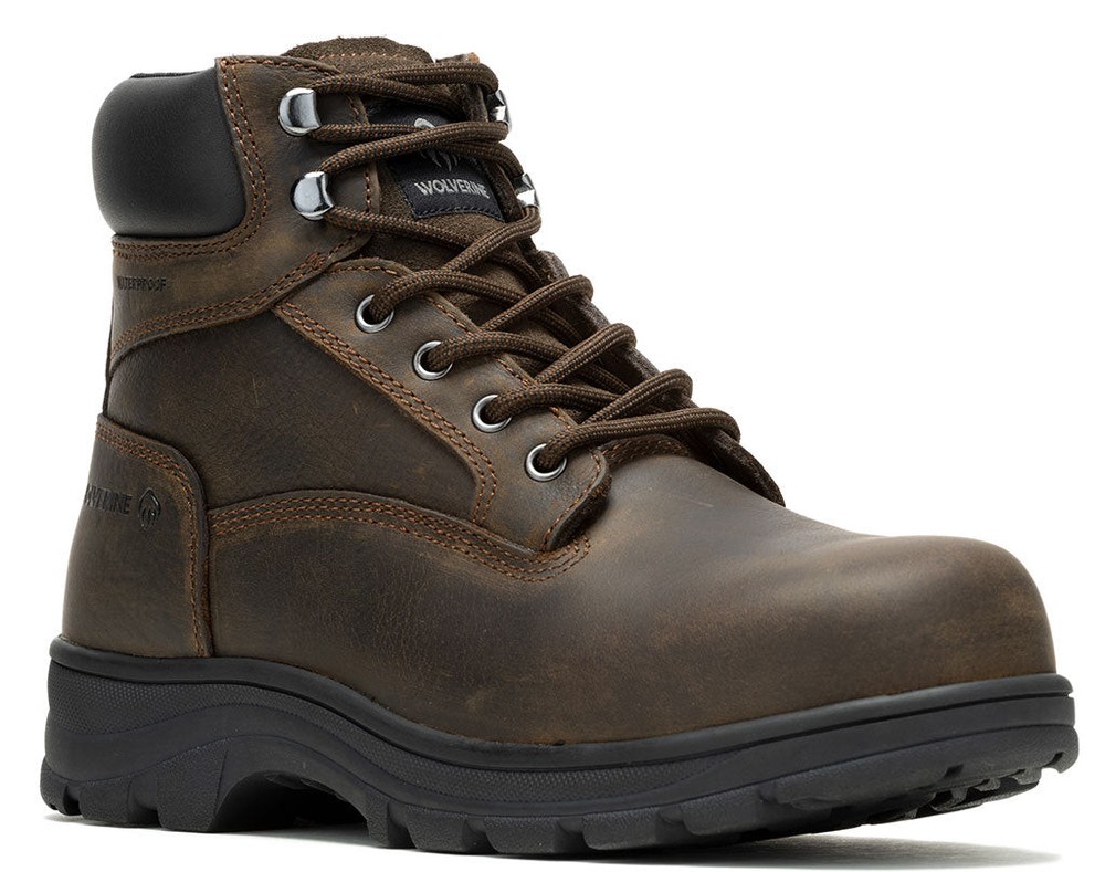 Carlsbad 6 Inch Waterproof Steel Toe Work Boots