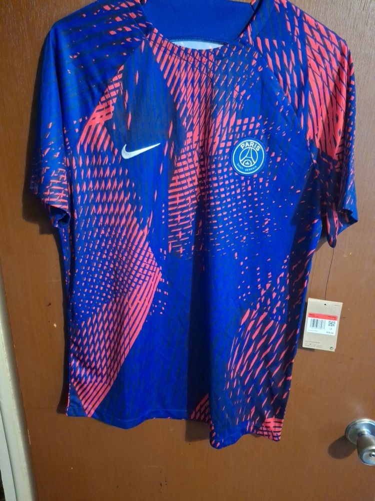 Nike Men's (PSG)Paris Saint-Germain  2022/23 Pre-Match Top SZ L NWT