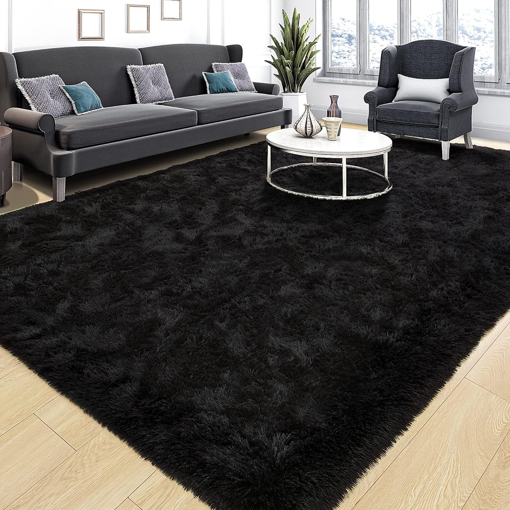 Super Soft Fluffy Shaggy Rug for Bedroom Living Room Kids Play Area