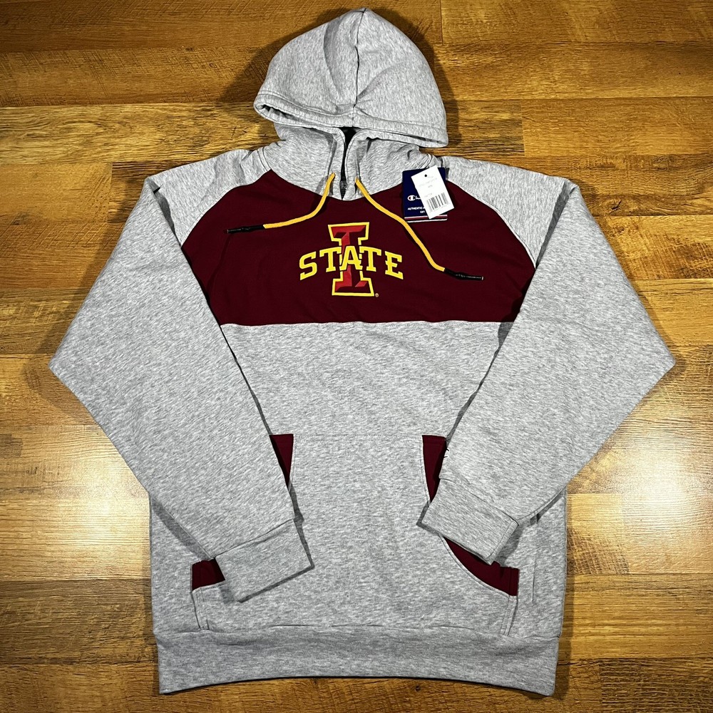 Iowa State Cyclones Men’s Medium NCAA Champion Hoodie Pullover New