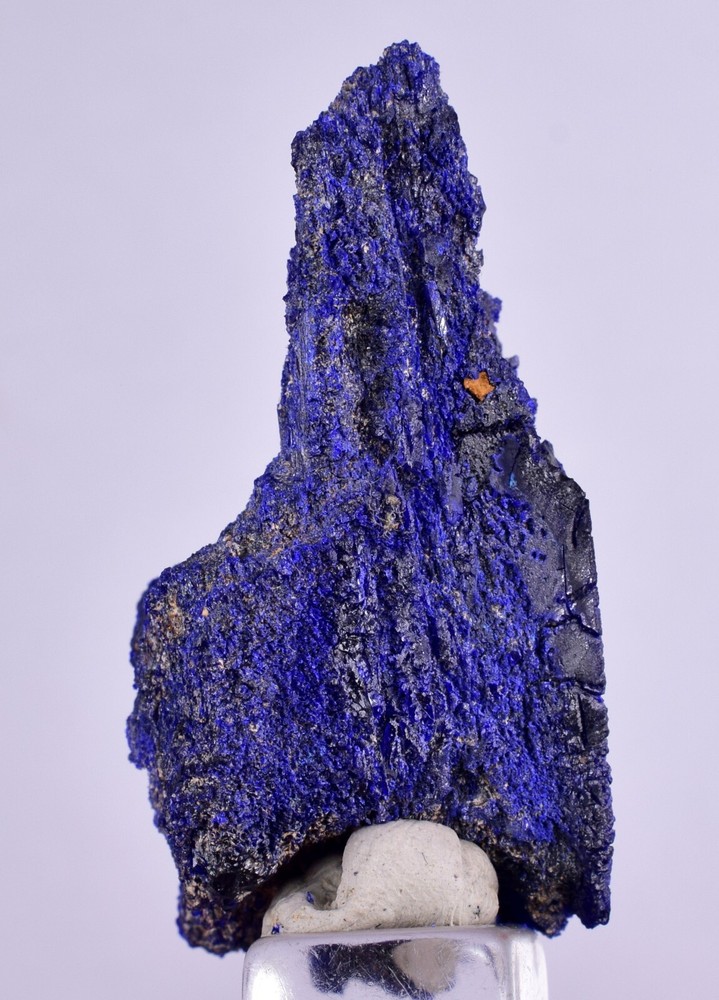 4.3cm Royal Blue Azurite Crystals from Morocco Sharp Shiny Gem UB214