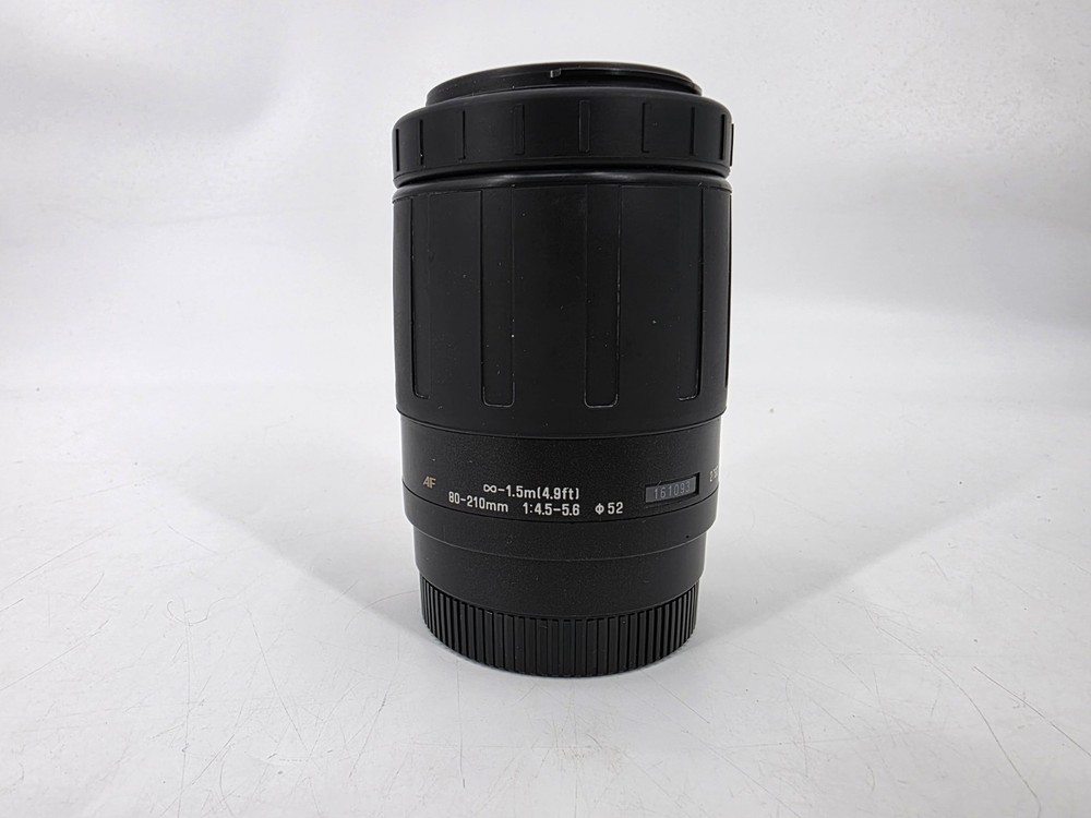 Tamron AF 80-210 Autofocus Camera Lens 1:4.5-5.6 Minolta Sony A Mount
