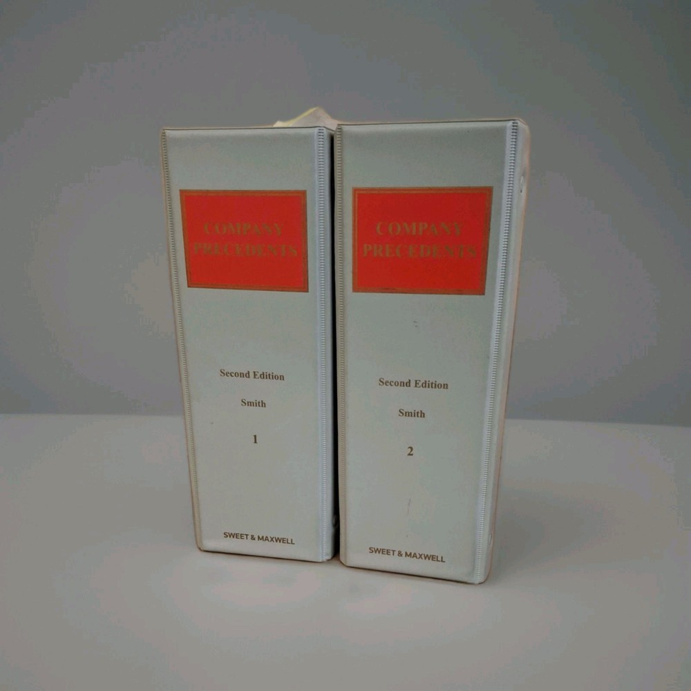 Company Precedents 2nd Ed Looseleafs Volume 1 And 2 By Smith Sweet And Maxwell