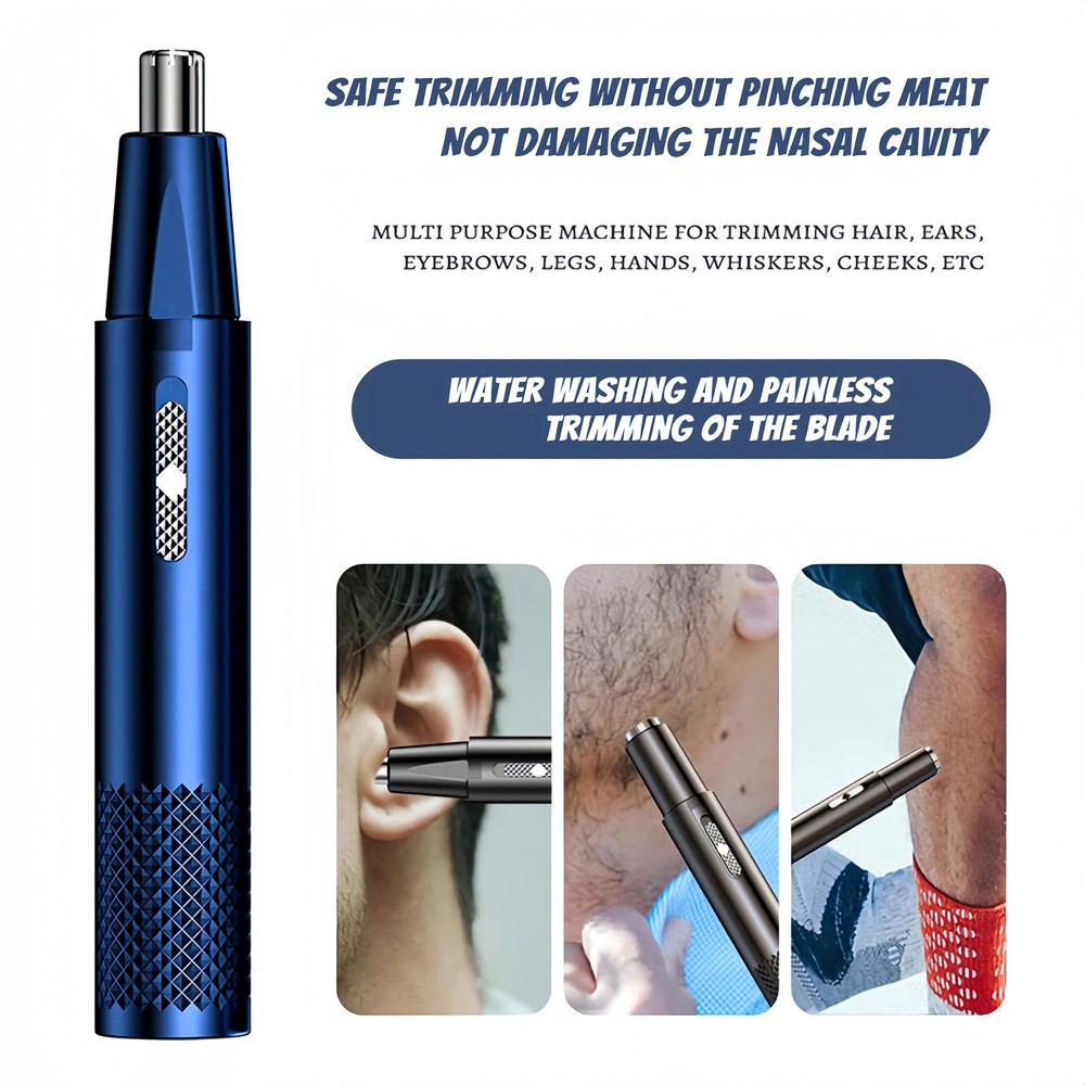 Electric Ear Beard Nose Hair Trimmer Eyebrow Mustache Remover Shaver Clipper New