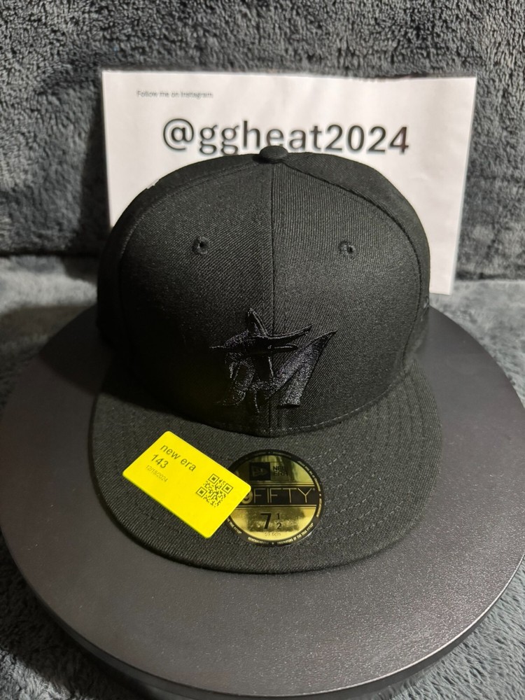 Florida  Marlins New Era 59Fifty Fitted 7 1/2 Hat New