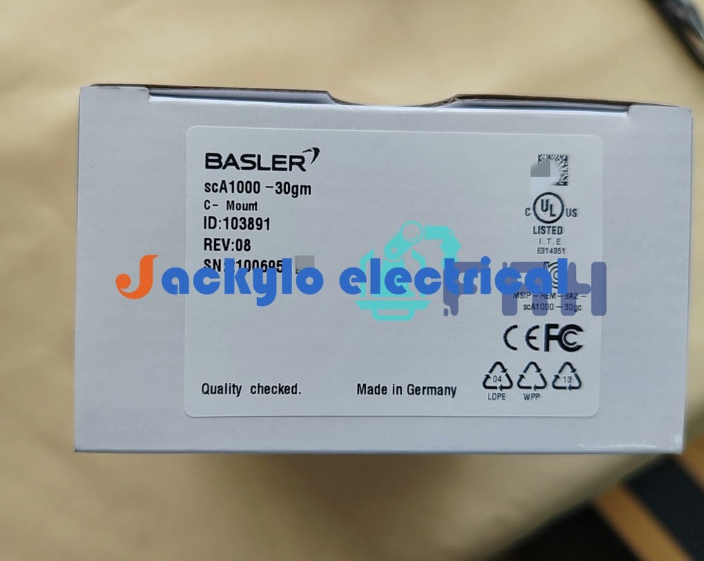 1pc SCA1000-30GM new Industrial camera Fast delivery DHL