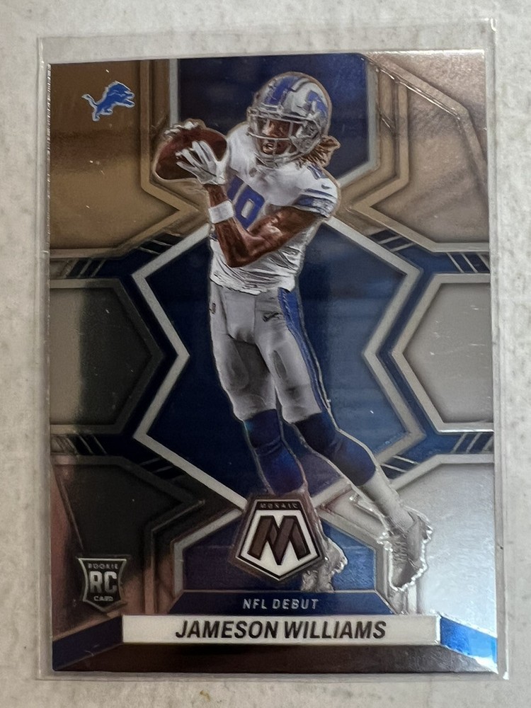 2022 Mosaic Jameson Williams R/C NFL Debut