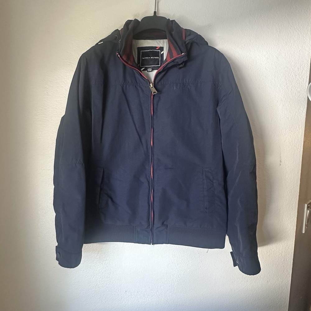 TOMMY HILFIGER MEN  JACKET COAT BLUE SIZE L/G