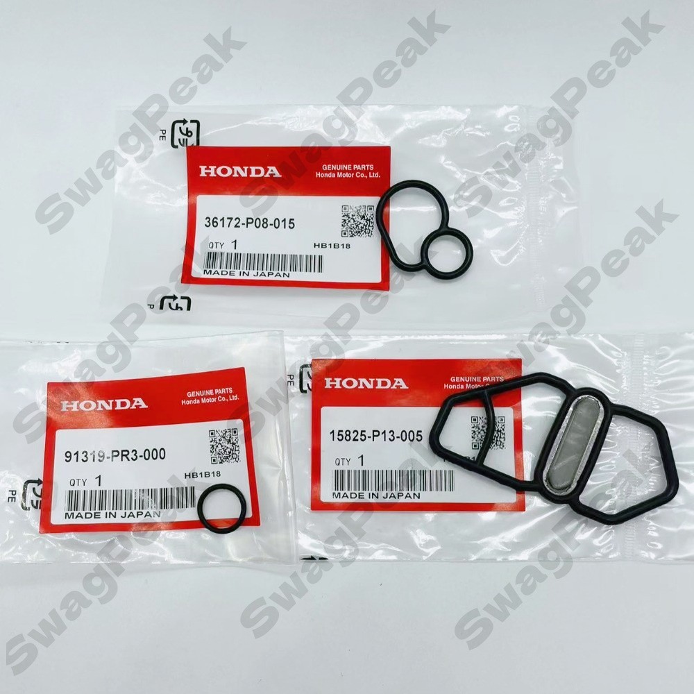 OEM Solenoid Gaskets Upper & Lower Fits 1993-2001 Honda Prelude Dohc Vtec H22A