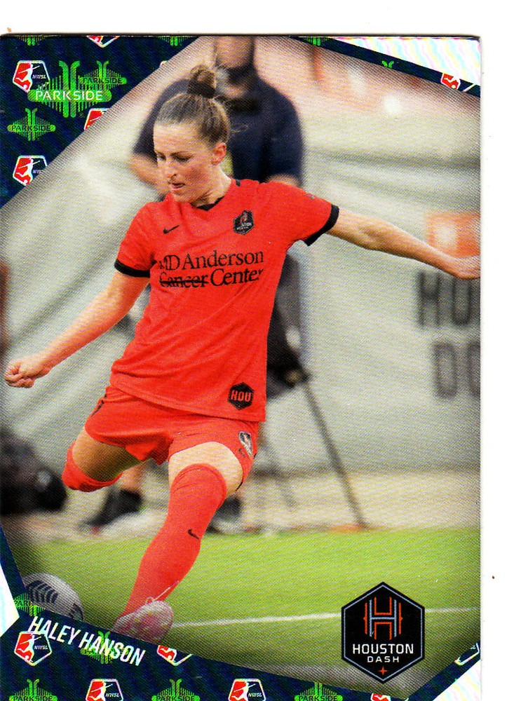 2022 Parkside NWSL  FOIL VERSION- #8 Haley Hanson - Houston Dash