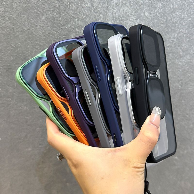 Cober Case for iPhone 12 13 14 15 16 Pro Max with Stent Phone Protector Cover