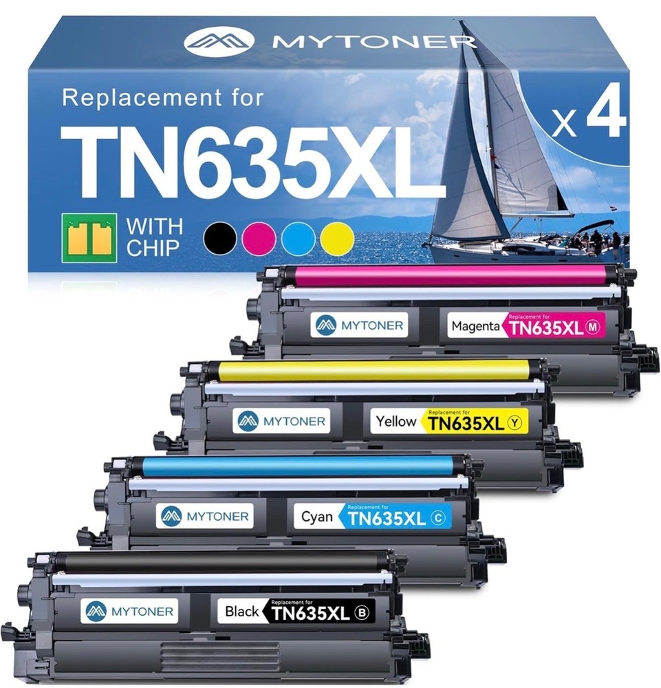 TN635XL Toner Cartridge for Brother HL-L8430CDW HL-L8430CDWT HL-L8570CDW