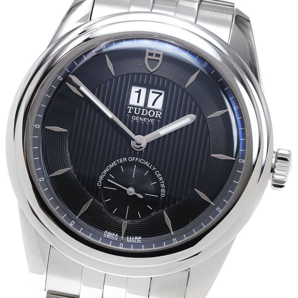 TUDOR Glamour Double Date 57100 Black Dial 42mm Automatic Warranty 2024 [+1s]