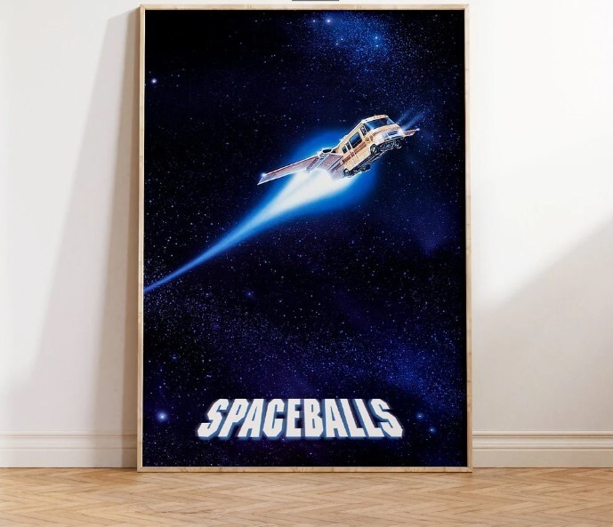 Star Wars Spaceballs Crossover Sci-Fi Comedy Wall Art Poster 6