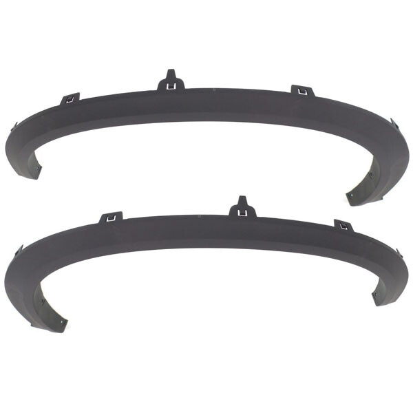 For 07-13 X5 E70 Front Fender Flare Wheel Opening Molding Trim Arch 2PC SET PAIR