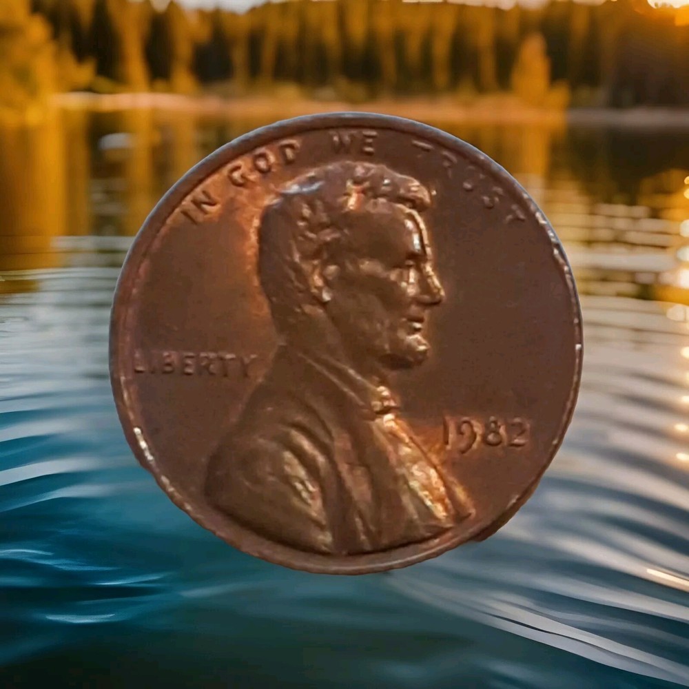 1982 Lincoln Memorial Penny Double Die Reverse Rare One of a Kind Beautiful Coin