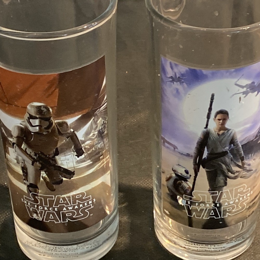 2 vasos de beber Star Wars El Despertar de la Fuerza